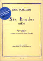 Schmidt, Eric - 6 Etudes pour Harpe