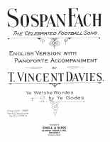 Sospan Fach - Davies, T. Vincent unawd/solo