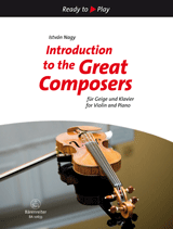 Introduction to the Great Composers for Violin and Piano - Nagy, ed.