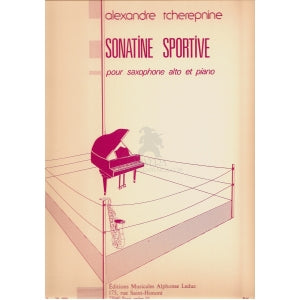 TchŽrepnin - Sonatine Sportive for alto saxophone + piano