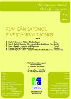 Pum C‰n Safonol / Five Standard Songs