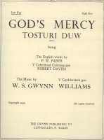 Tosturi Duw / God's Mercy - Williams. W.S.Gwynn