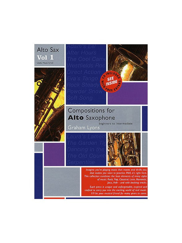 Lyons - Compositions for Alto Saxophone - Vol.1