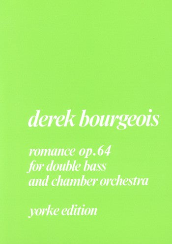 Bourgeois - Romance op. 64 for double bass